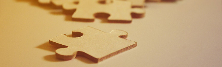Jigsaw pieces