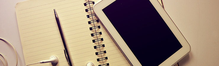 Notebook and tablet