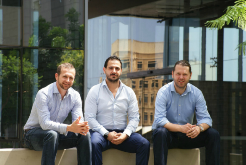 Administrate launched in MENA L to R - Patrick Flanagan, Bob Sabra and John Peebles of Administrate